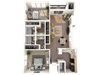 Two Bedroom, Two Bath 1,047 sq feet Two Bedroom, Two Bath 1,047 sq feet